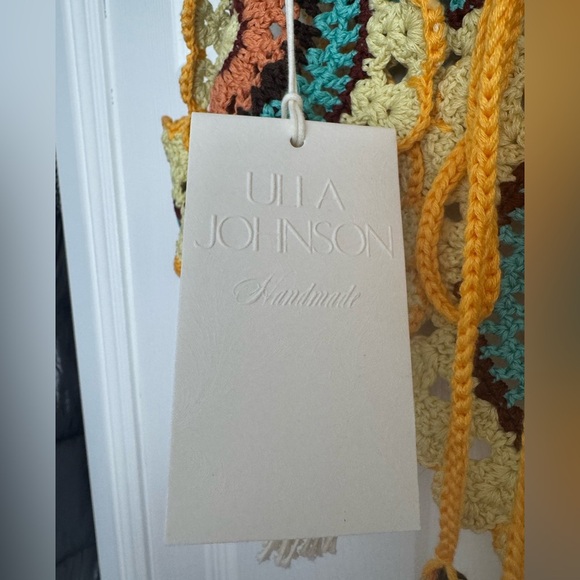 Ulla Johnson- OLIVIA TIE-BACK CROCHET CROP TOP 🌸HOST PIC🌸 - Picture 9 of 12